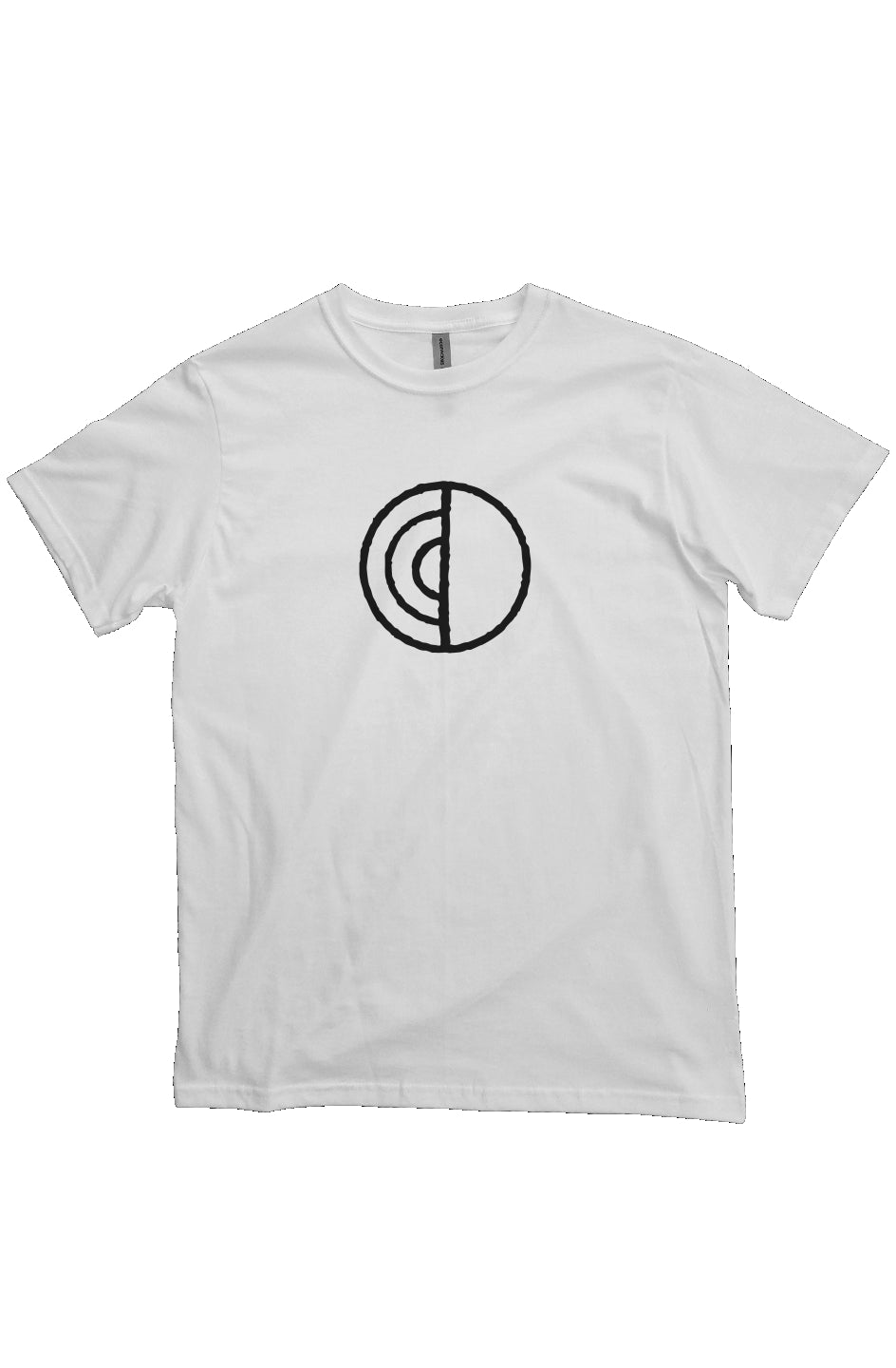 Dirt Church - Logo Organic T-Shirt (White)