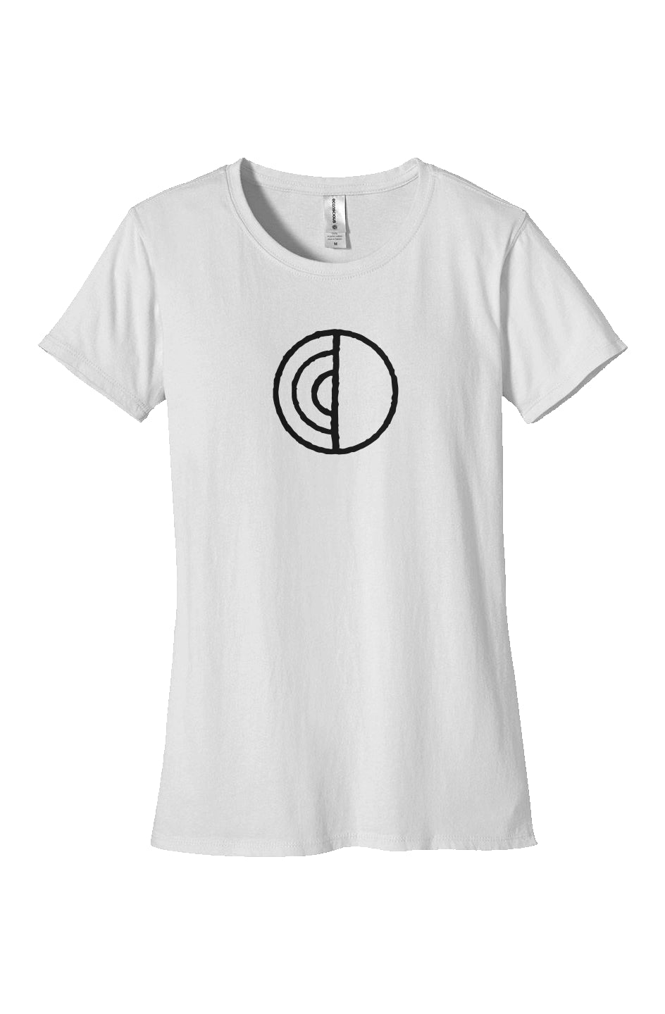 Dirt Church - Womens Organic T-Shirt (White)