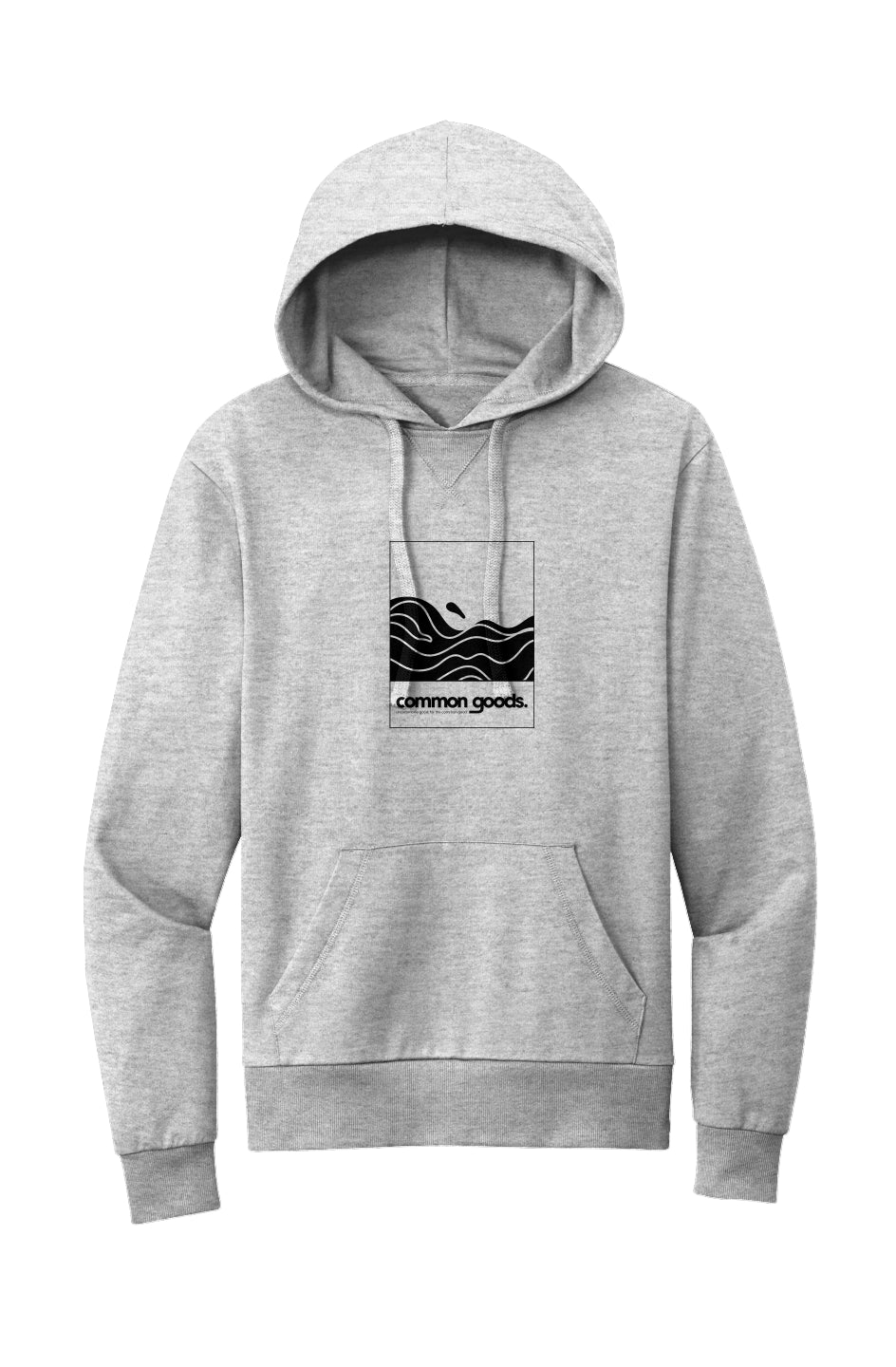 Common Goods Box Wave Organic Hoodie