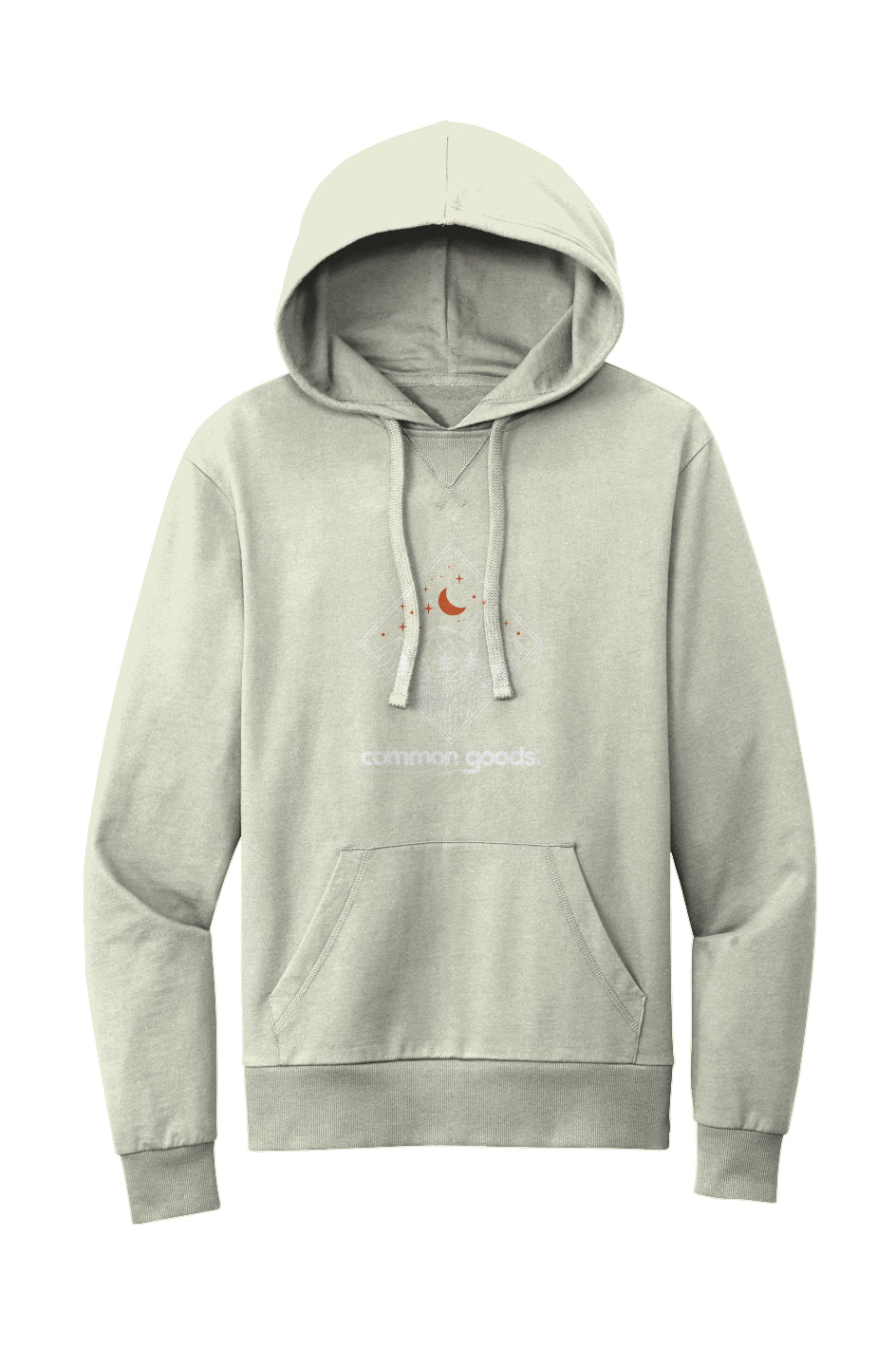 Common Goods Sun Moon + Stars Organic Hoodie