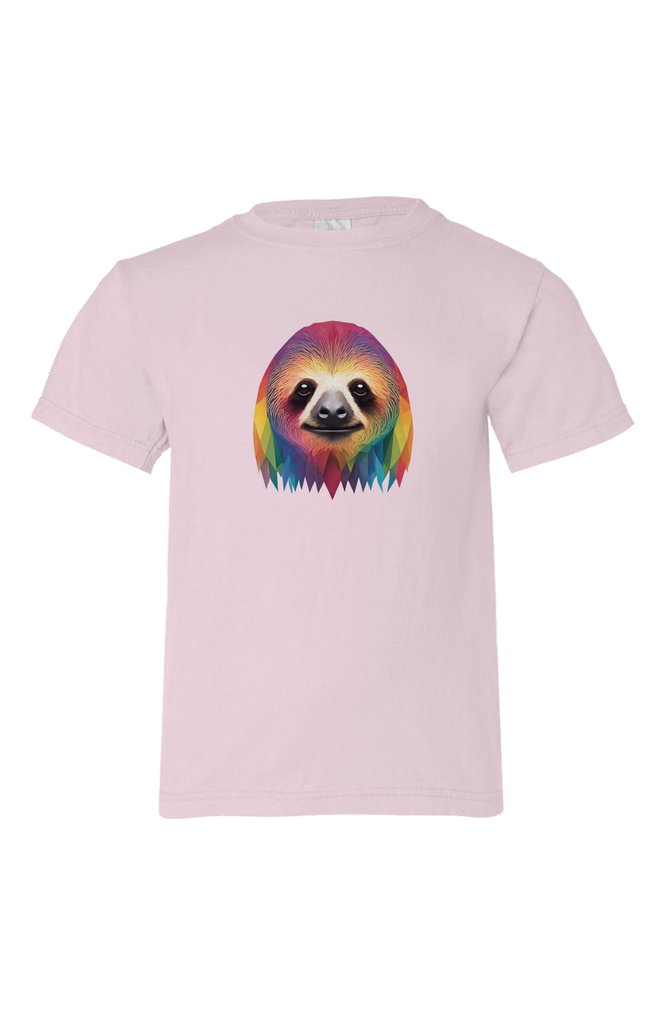 Common Goods - Geometric Sloth Organic Kids T Shir