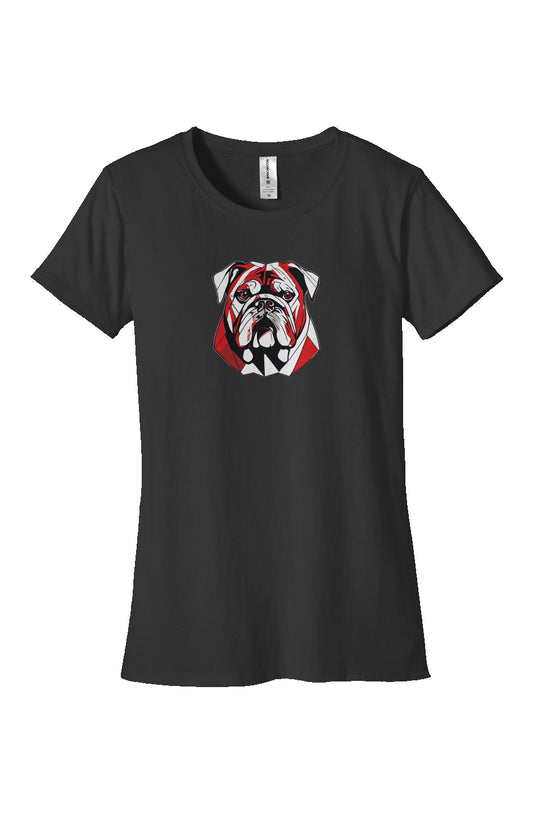 Common Goods - Geometric Bulldog Organic Women's T-Shirt