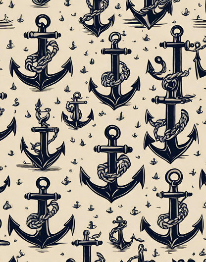 Common Goods "Anchors Away" Organic Pocket T-shirt